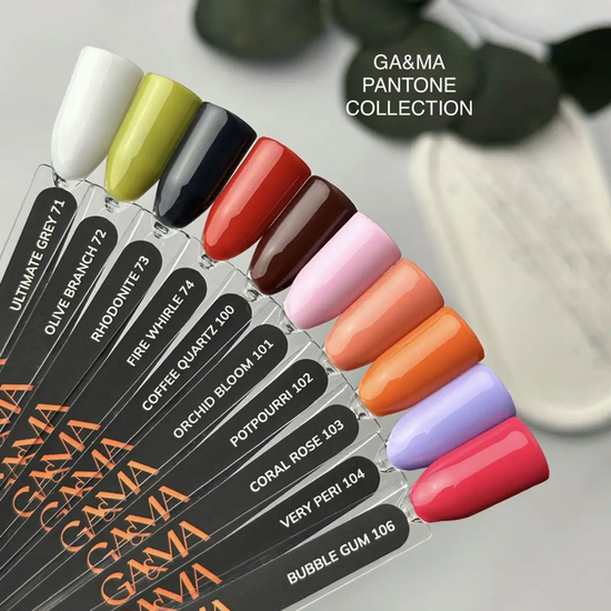 Гель-лак GaMa Gel Polish Pantone Сollection №102 Potpourri 10 мл, Объем: 10 мл
, Цвет: 102
2