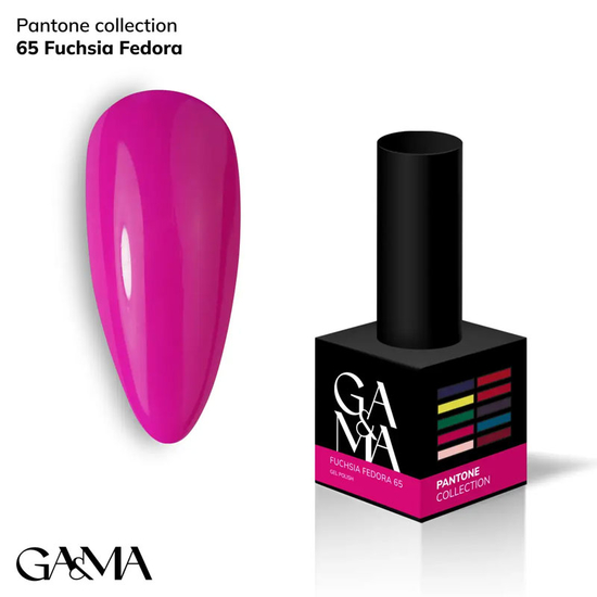 Гель-лак GaMa Gel Polish Pantone Сollection №065 Fuchsia 10 мл, Объем: 10 мл
, Цвет: 065