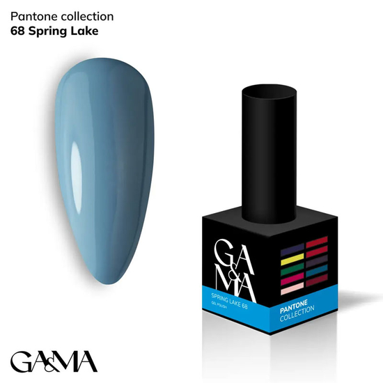 Гель-лак GaMa Gel Polish Pantone Сollection №068 Spring Lake 10 мл, Объем: 10 мл
, Цвет: 068