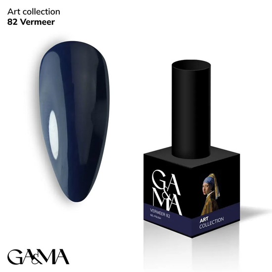 Гель-лак GaMa Gel ​Polish Art collection №082 Vermeer 10 мл, Объем: 10 мл
, Цвет: 082