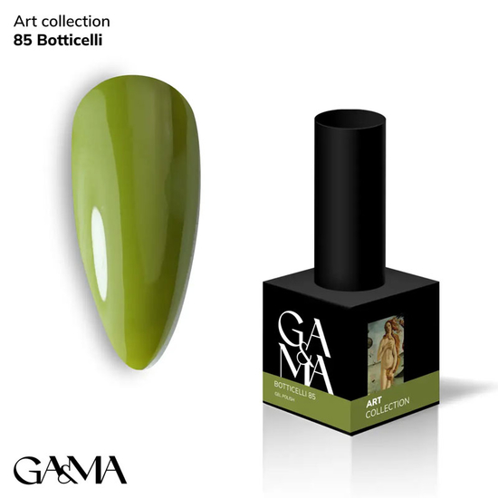 Гель-лак GaMa Gel ​Polish Art collection №085 Botticelli 10 мл, Объем: 10 мл
, Цвет: 085