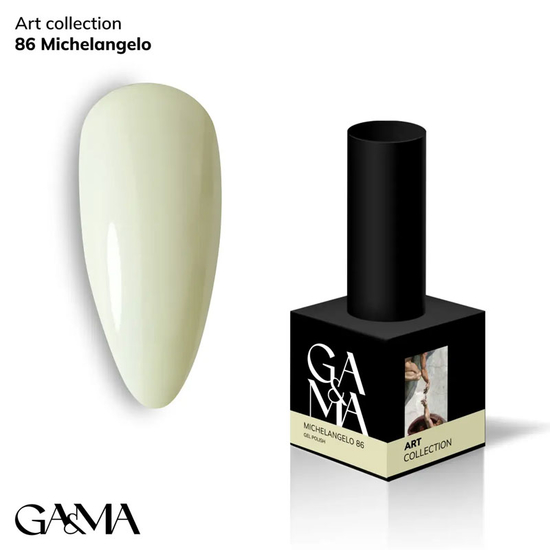 Гель-лак GaMa Gel ​Polish Art collection №086 Michelangelo 10 мл, Объем: 10 мл
, Цвет: 086