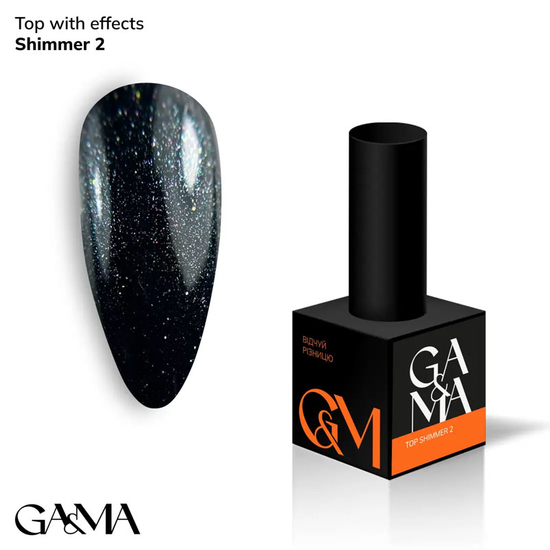 Топ с шиммером GaMa Top Shimmer №02 10 мл, Объем: 10 мл
, Цвет: 02
