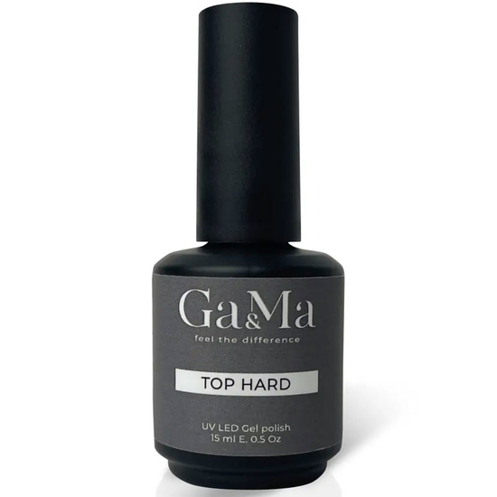 Топ для гель-лаку без ЛЗ GaMa Top Hard 15 мл, Об`єм: 15 мл