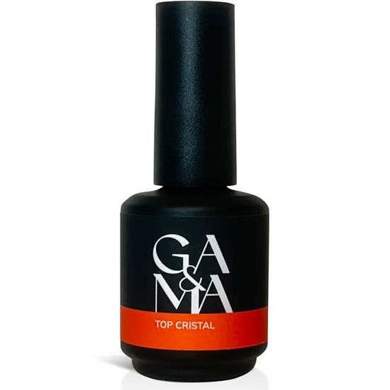 Топ для гель-лака без ЛС GaMa Cristal top 15 мл, Объем: 15 мл