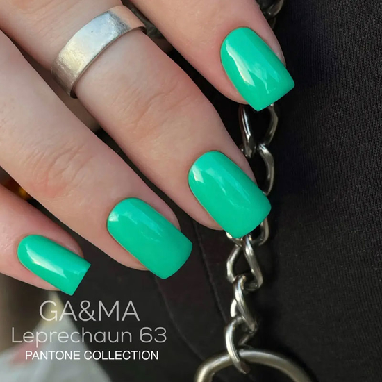 Гель-лак GaMa Gel Polish Pantone Сollection №063 Leprechaun 10 мл, Об`єм: 10 мл
, Колір: 0634