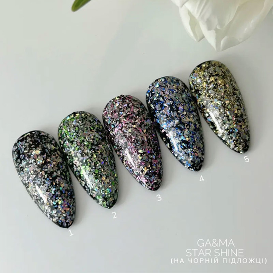 Гель-лак GaMa Star Shine №004 5 г, Цвет: 004
2