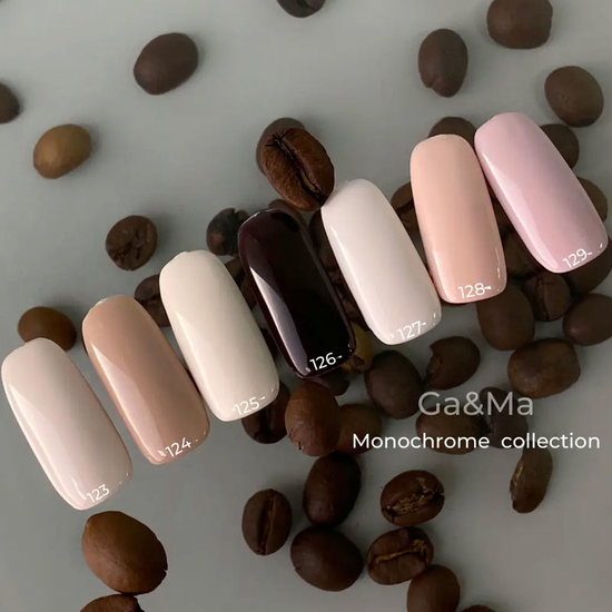 Гель-лак GaMa Gel Polish Monochrome collection №124 Flat white 10 мл, Объем: 10 мл
, Цвет: 1244
