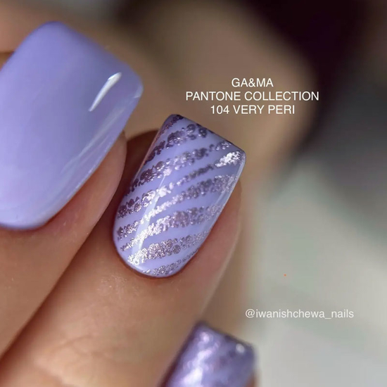 Гель-лак GaMa Gel Polish Pantone Сollection №104 Very peri 10 мл, Объем: 10 мл
, Цвет: 1045