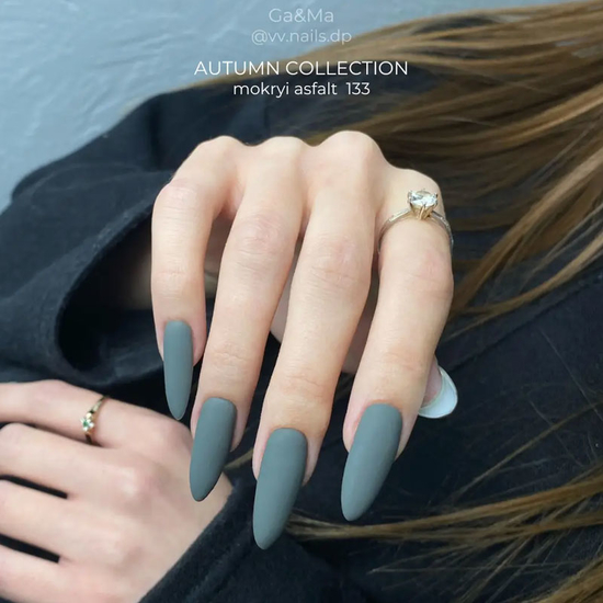 Гель-лак GaMa Gel ​Polish Autumn collection №133 Mokryi asfalt recommended by @vakula_nails 10 мл, Объем: 10 мл
, Цвет: 1336