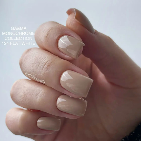 Гель-лак GaMa Gel Polish Monochrome collection №124 Flat white 10 мл, Объем: 10 мл
, Цвет: 1246