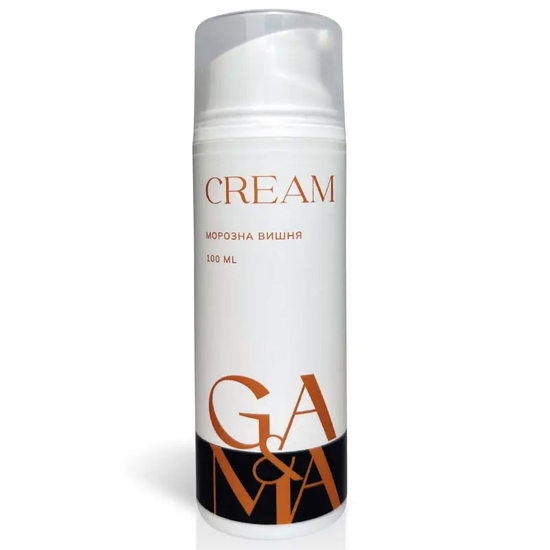 Крем для рук и стоп увлажняющий с мочевиной Морозная вишня GaMa 100 мл, Объем: 100 мл, Аромат: Морозная вишня