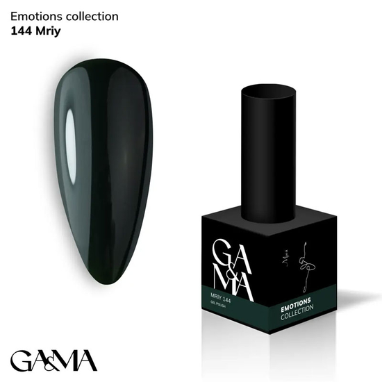 Гель-лак GaMa Gel ​Polish Emotions collection 144 mriy 10 мл, Цвет: 144