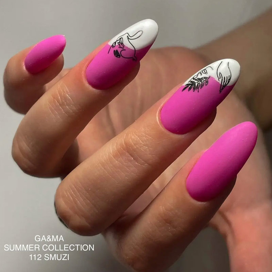 Гель-лак GaMa Gel Polish Summer collection 112 Smuzi 10 мл, Колір: 1125