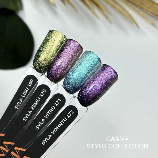 Гель-лак GaMa Gel ​Polish Styhii collection 172 Syla vohnu 10 мл, Цвет: 1723