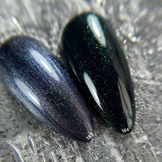 Гель-лак GaMa Gel Polish Night collection 184 Green Dragon dragon 10 мл, Колір: 1844