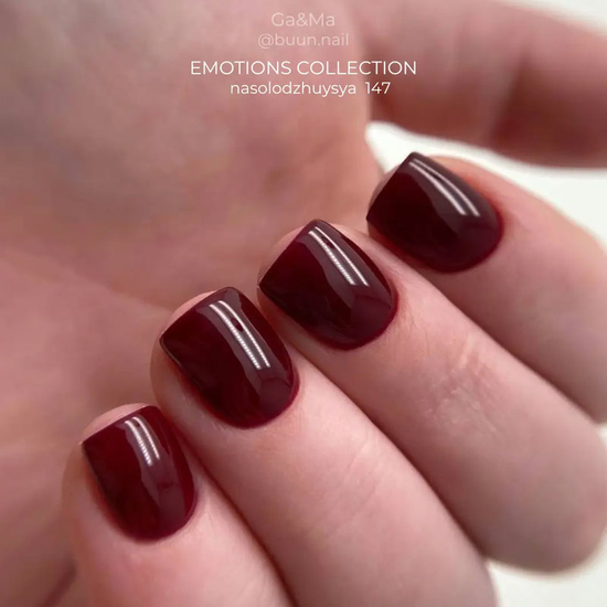 Гель-лак GaMa Gel ​Polish Emotions collection 147 nasolodzhuysya 10 мл, Цвет: 1475