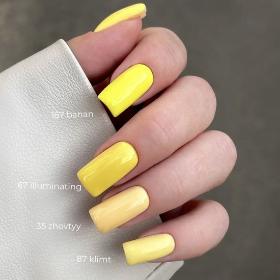 Гель-лак GaMa Gel Polish Summer collection 167 Banan 10 мл, Колір: 1674