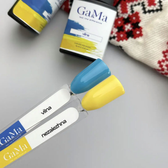 Гель-лак GaMa Gel ​Polish Freedom collection Nezalezhna 10 мл, Цвет: Nezalezhna3