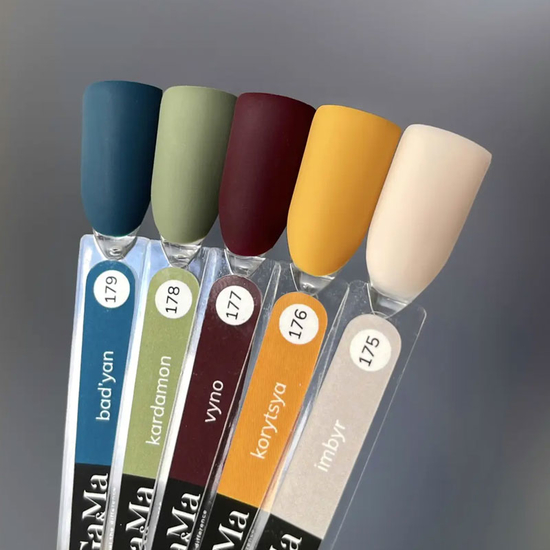 Гель-лак GaMa Gel ​Polish Hlintveyn collection 179 bad'yan 10 мл, Цвет: 1794