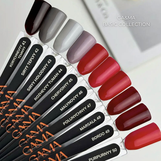Гель-лак GaMa Gel Polish Basic collection 056 kremovyy 10 мл, Колір: 0565