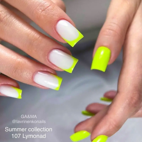 Гель-лак GaMa Gel ​Polish Summer collection 107 Lymonad 10 мл, Цвет: 1074