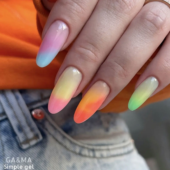 Гель для зміцнення та нарощування GaMa Simple Gel №042 Bubble Gum 30 мл, Об`єм: 30 мл, Колір: 0428