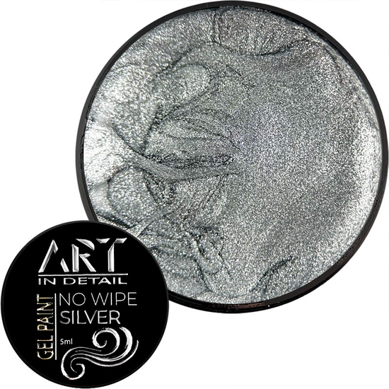 Гель-краска ART Gel Paint No Wipe Silver, 5 г, Цвет: Silver

