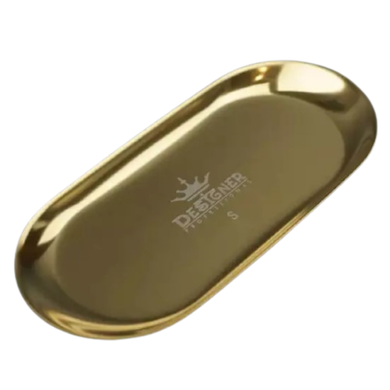 Металлический лоток для хранения инструментов Designer размер S (18х8,7 см) Gold, Размер: S, Цвет: Gold
