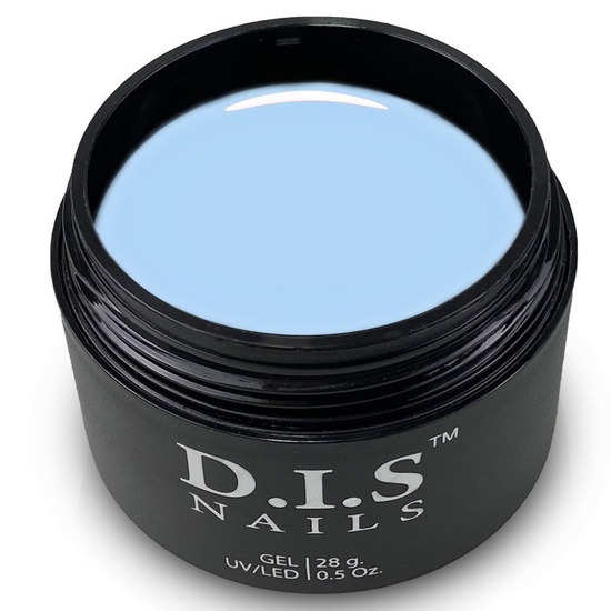 Гель для наращивания DIS Nails Hard Blue, 28 г, Цвет: Blue
