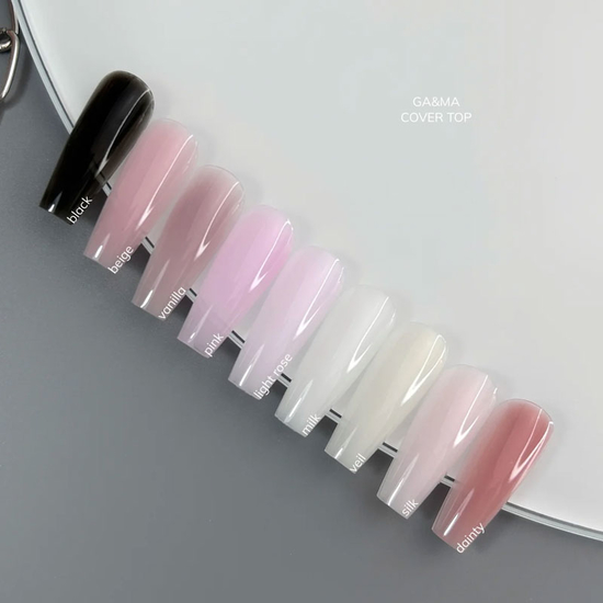 Камуфлирующий топ GaMa Cover Top Dainty 10 мл, Объем: 10 мл
, Цвет: Dainty2