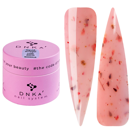 Жидкий акригель DNKa Liquid Acrygel 0039 Magnolia 15 мл, Цвет: 0039