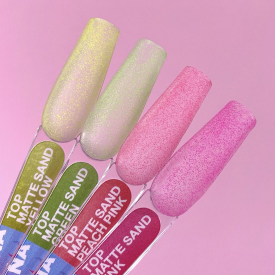 Топ без липкого слоя LUNA Top Matte Sand Green 13 мл, Объем: 13 мл, Цвет: Green2