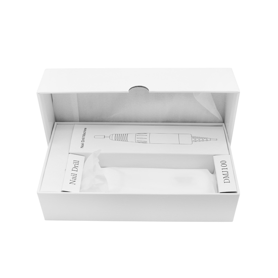 Портативный фрезер для маникюра и педикюра DMJ-100 white, на аккумуляторе, 12 вт 35000 об.4