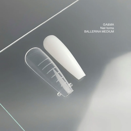 Верхние формы GaMa Балерина медиум Nail forms Ballerina4