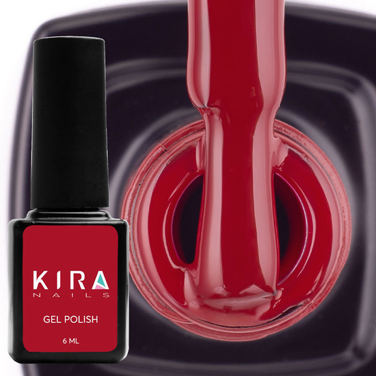 Гель-лак Kira Nails №191 (приглушена маджента, емаль), 6 мл2