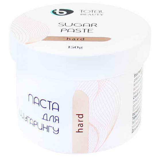 Паста для шугаринга Total Beauty Sugar Paste Hard 150 г, Структура: Hard, Объем: 150 г