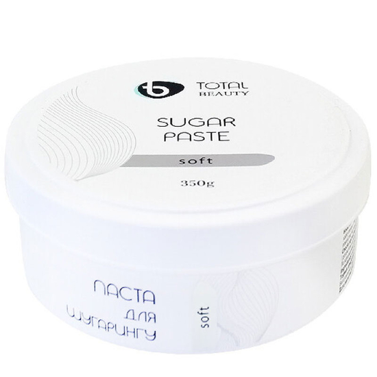 Паста для шугаринга Total Beauty Sugar Paste Soft 350 г, Структура: Soft, Объем: 350 г