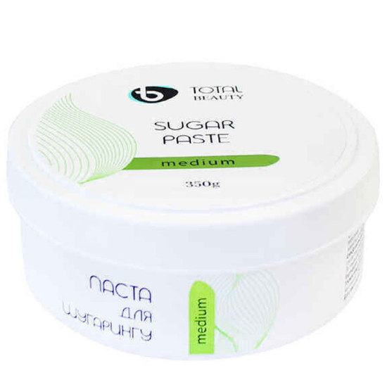 Паста для шугаринга Total Beauty Sugar Paste Medium 350 г, Структура: Medium, Объем: 350 г