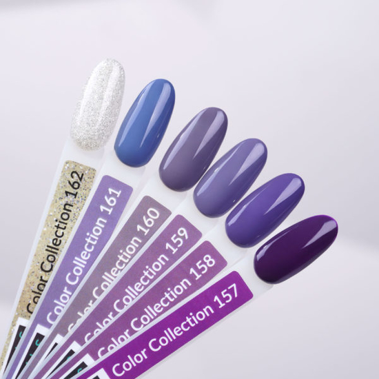 Гель-лак Kira Nails №162 (золотой вместе с серебряными шариками, эмаль), 6 мл3