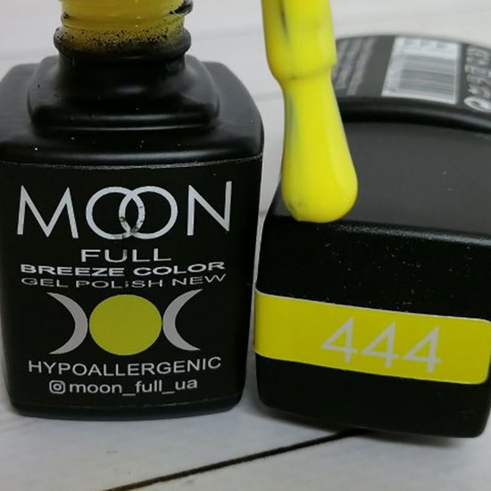 Гель-лак Moon Full Breeze №444, 8 мл2
