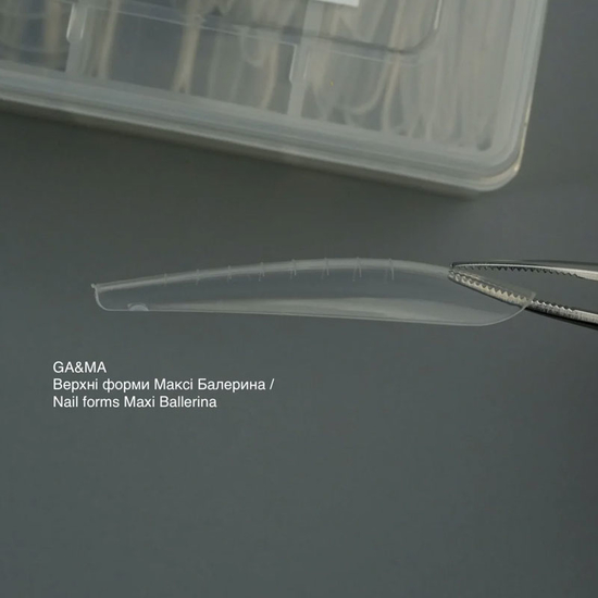 Верхние формы GaMa Макси Балерина Nail forms Maxi Ballerina collaboration with @sadovec_yulia2