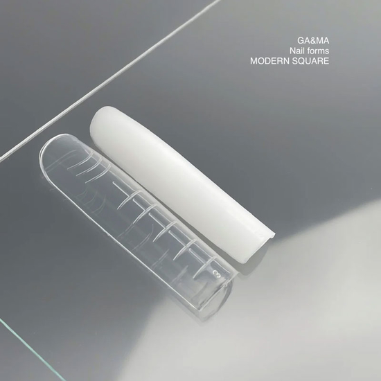 Верхні форми GaMa Арочний квадрат Nail forms Modern square collaboration with @sadovec_yulia4