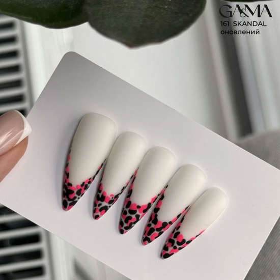 Гель-лак GaMa Gel Polish Pop Art collection 161 Skandal 10 мл, Об`єм: 10 мл
, Колір: 1617