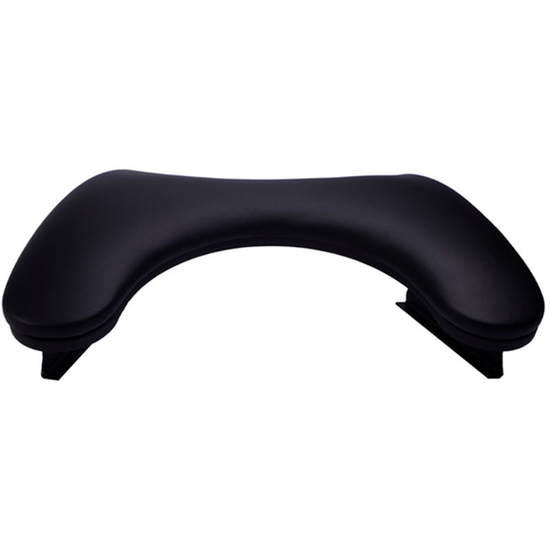 Подлокотник фигурный на металлических ножках Black, Цвет: Black3