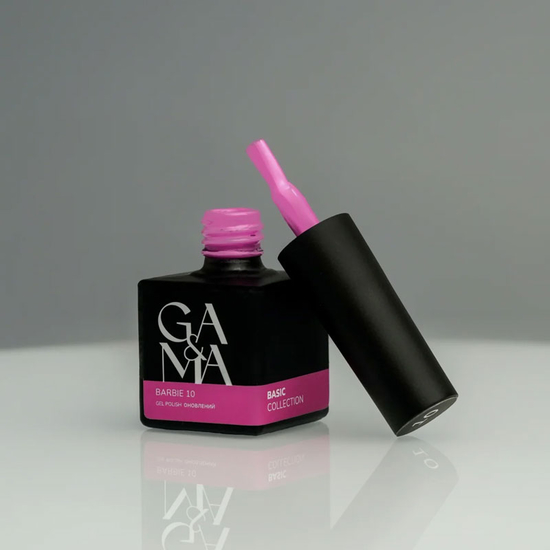 Гель-лак GaMa Gel Polish Basic collection 010 barbie 10 мл4