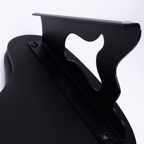 Подлокотник фигурный на металлических ножках Black, Цвет: Black4