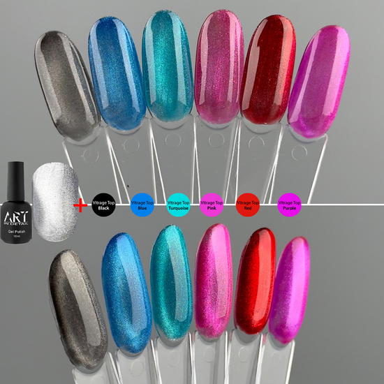 Витражный топ ART Vitrage Top Black, 10 мл, Цвет: Black5