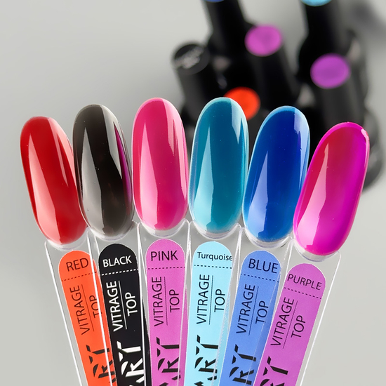 Витражный топ ART Vitrage Top Pink, 10 мл, Цвет: Pink3