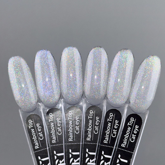 ART Rainbow Top Cat Eye - топ для гель-лака без ЛС, 10 мл4